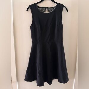 Lulu's Classic Black Mini Dress